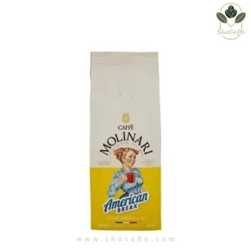 پودر قهوه مولیناری امریکن بریک 250 گرم Molinari Caffé American Break